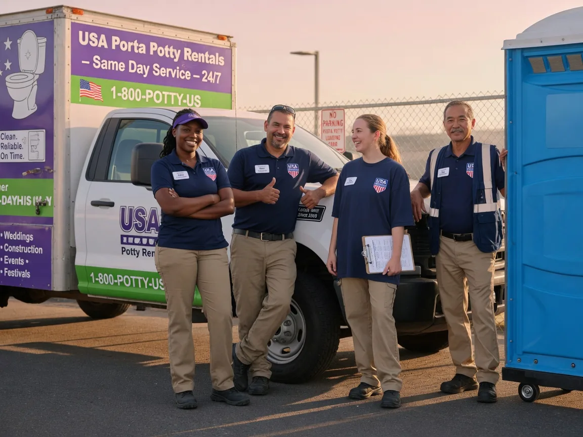 Porta Potty Rental company in Sherman, IL