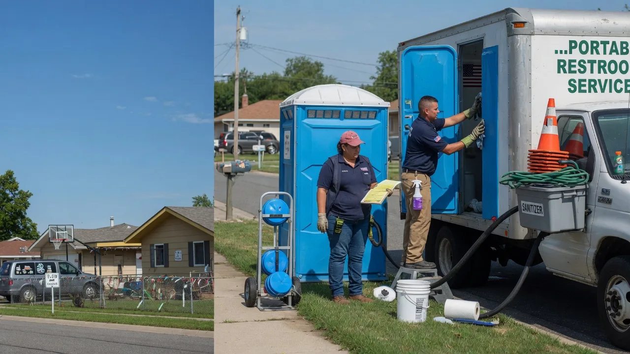 Portable Toilet Rental in Sherman, IL near me